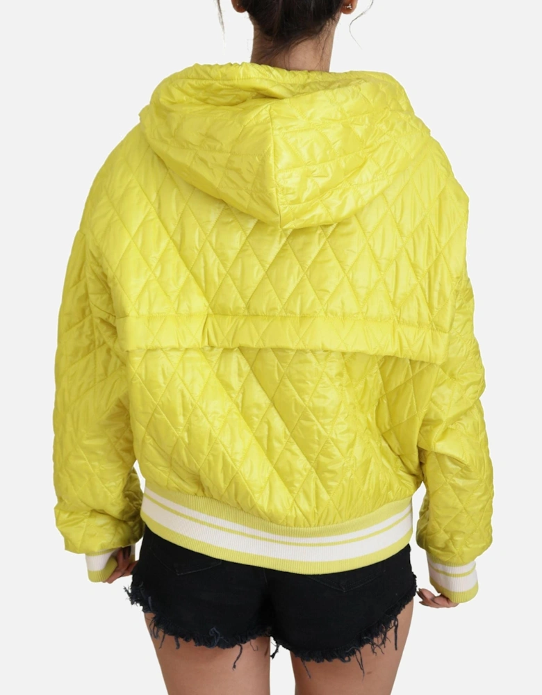 Hooded Quilted Jacket TSH83715 Women - Yellow Jackets