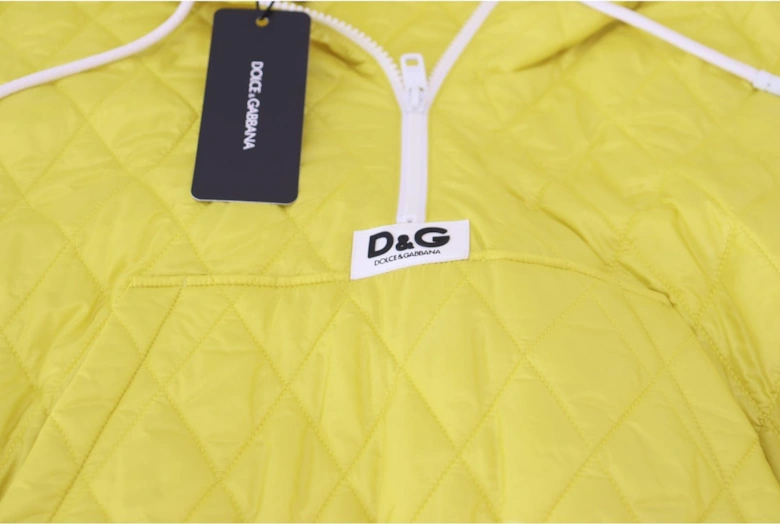Hooded Quilted Jacket TSH83715 Women - Yellow Jackets