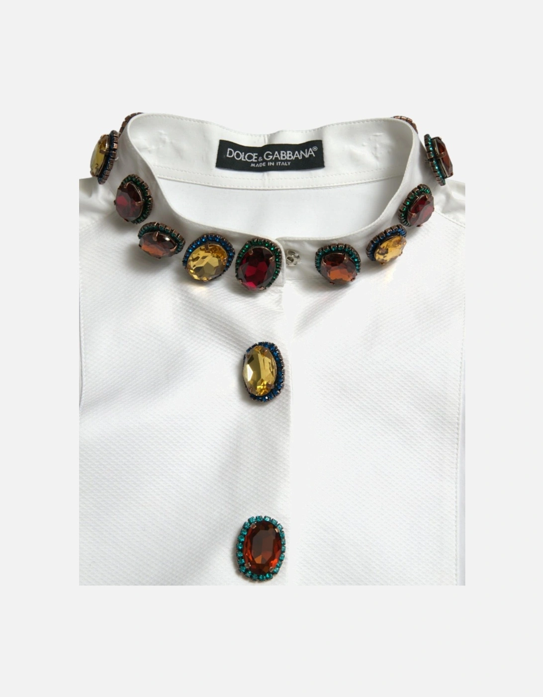 Dolce Gabbana TSH84225 Poplin Shirt Women - White