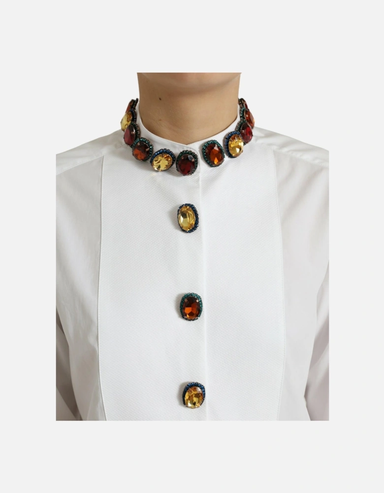 Dolce Gabbana TSH84225 Poplin Shirt Women - White