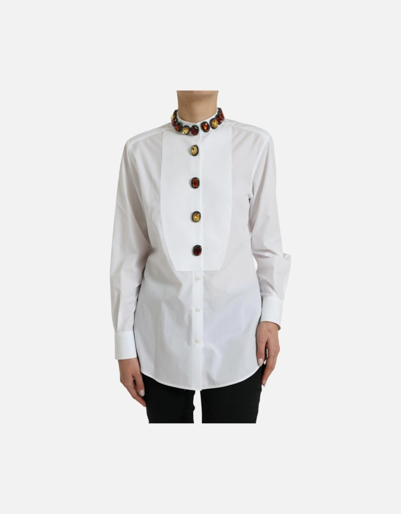 Dolce Gabbana TSH84225 Poplin Shirt Women - White