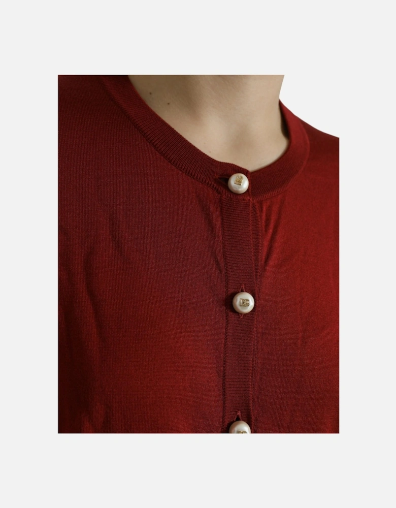 ColorBlock Merino Wool Cardigan Women - Multicolor Sweaters