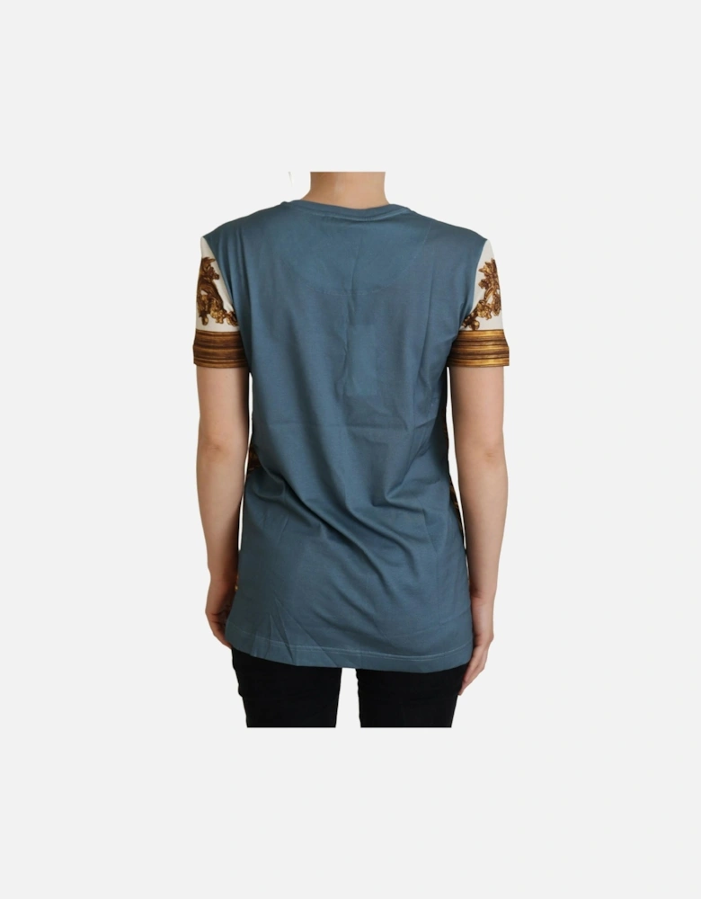 Baroque Cherubs Print TShirt TSH8144 Women - Multicolor T-Shirts
