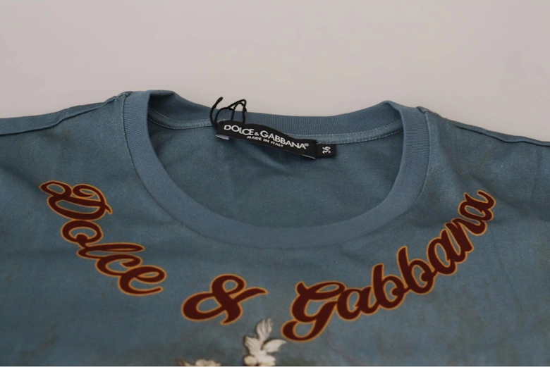 Baroque Cherubs Print TShirt TSH8144 Women - Multicolor T-Shirts