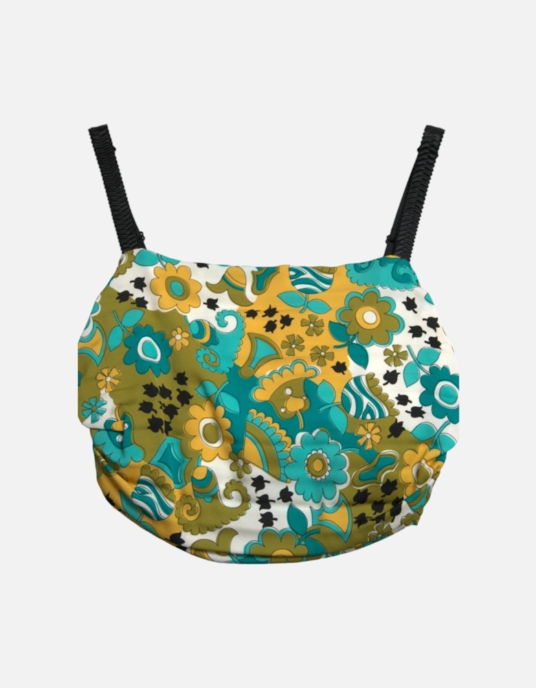 Dolce Gabbana Sleeveless Crop Top Women - Multicolor T-Shirts