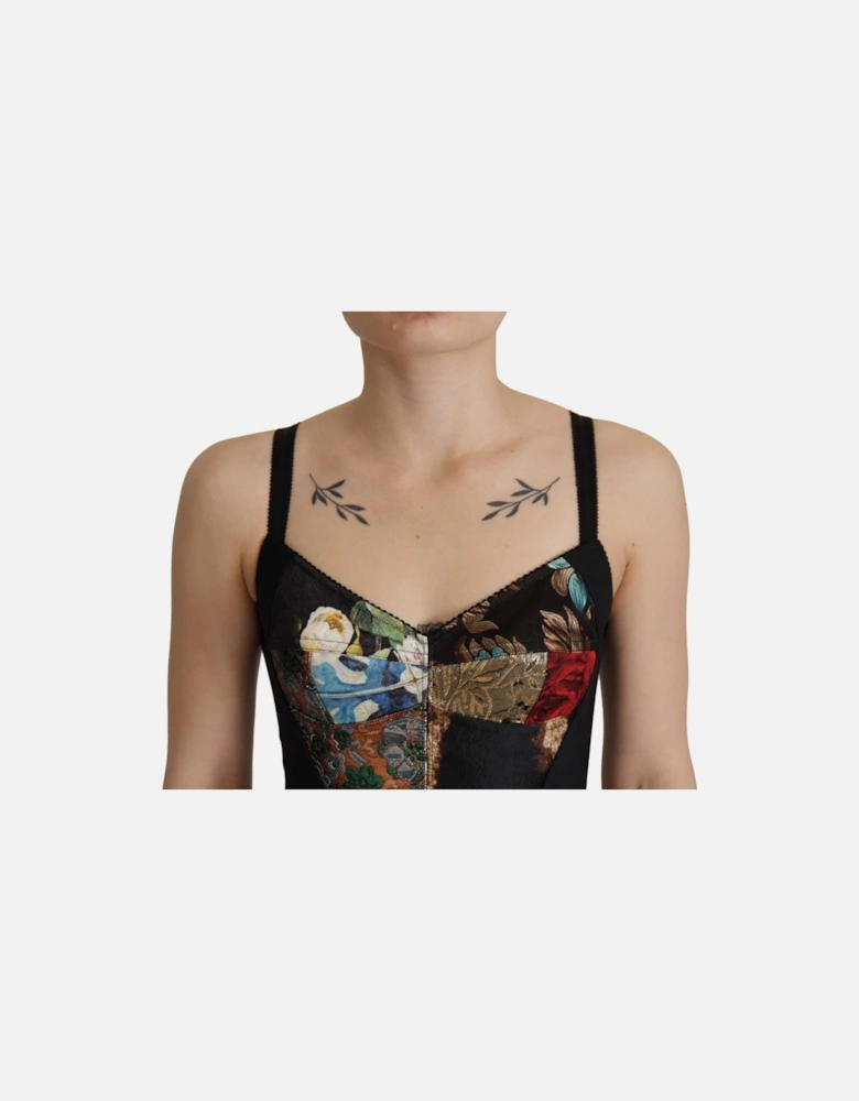 Patchwork Corset Top TSH8005 Women - Multicolor T-Shirts