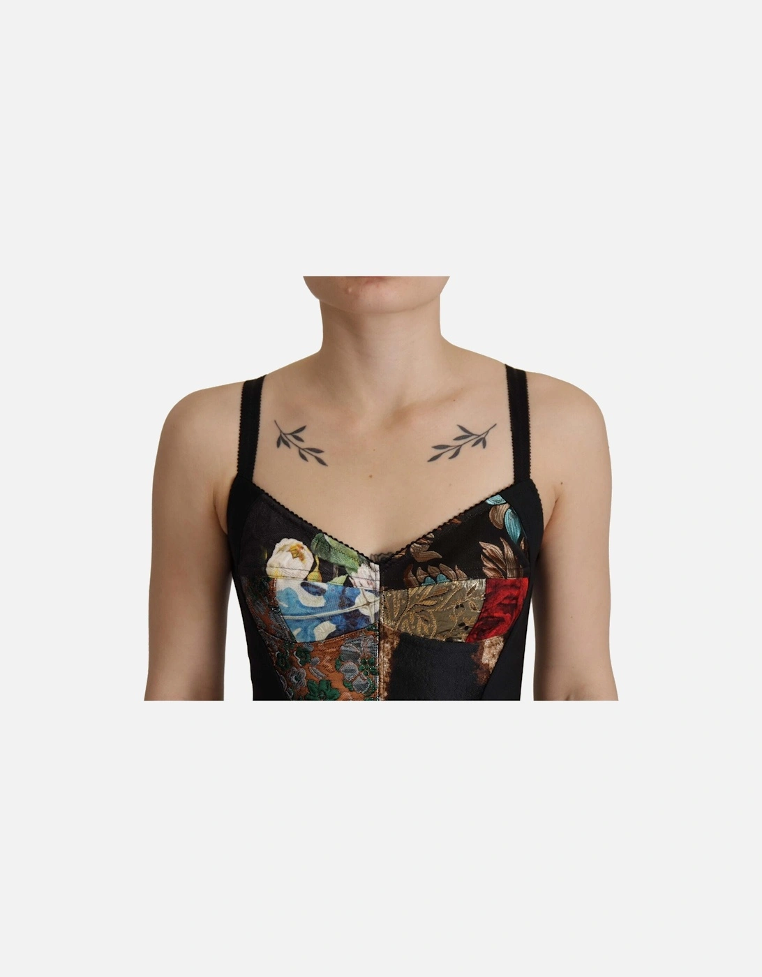 Patchwork Corset Top TSH8005 Women - Multicolor T-Shirts