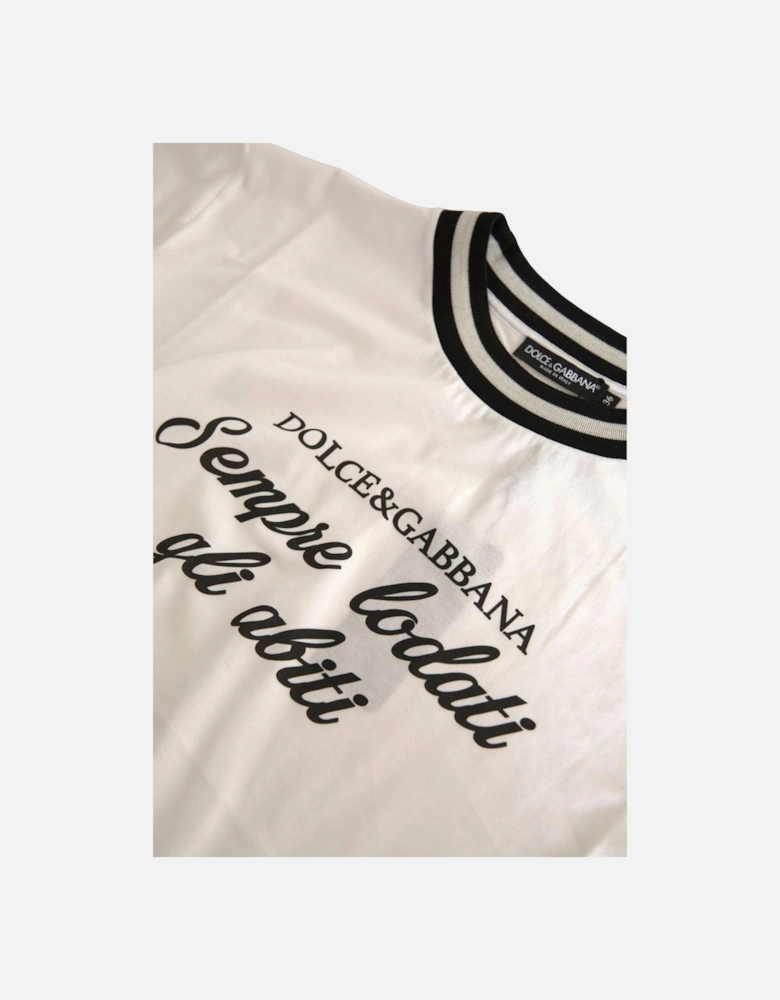Dolce Gabbana TSH8089 TShirt Women - White T-Shirts