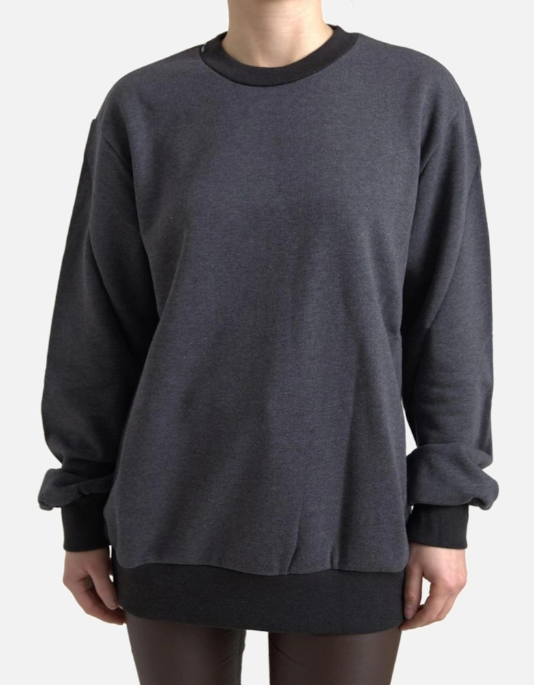 Oversized Knitwear Sweater TSH8085 Women - Dark Gray