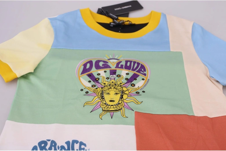 DG Love Colorblock Tee TSH8068 Women - Multicolor T-Shirts