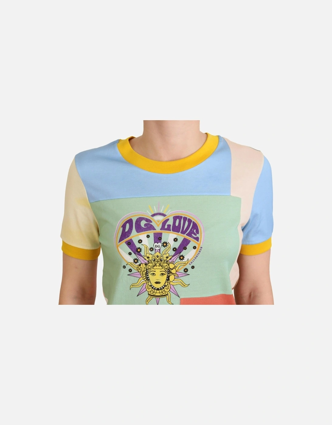 DG Love Colorblock Tee TSH8068 Women - Multicolor T-Shirts