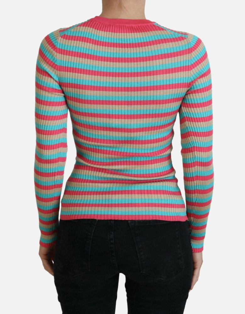 TSH8070 Knit Sweater Women - Multicolor
