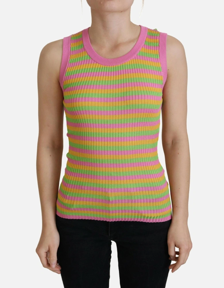 Ribbed Knit Tank Top TSH8073 Women - Multicolor T-Shirts