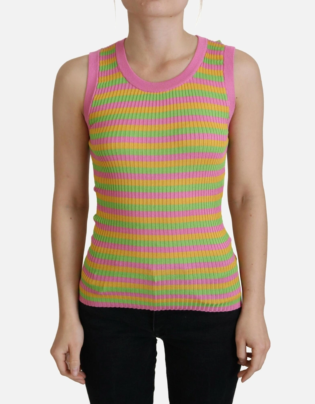 Ribbed Knit Tank Top TSH8073 Women - Multicolor T-Shirts, 7 of 6