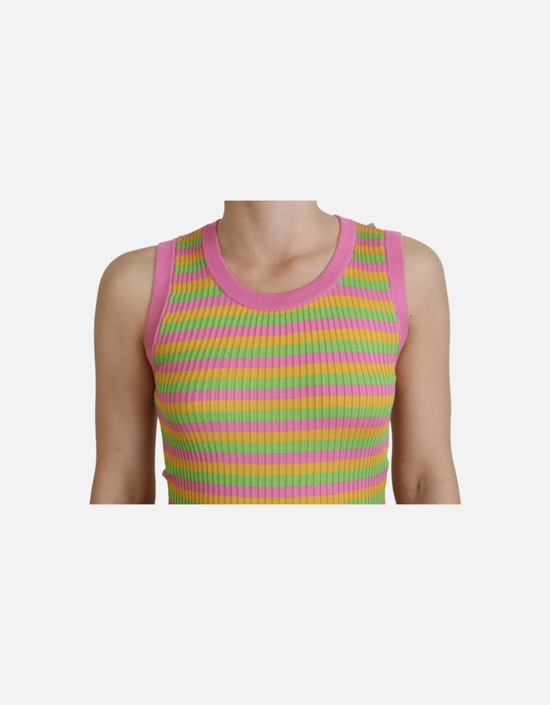 Ribbed Knit Tank Top TSH8073 Women - Multicolor T-Shirts