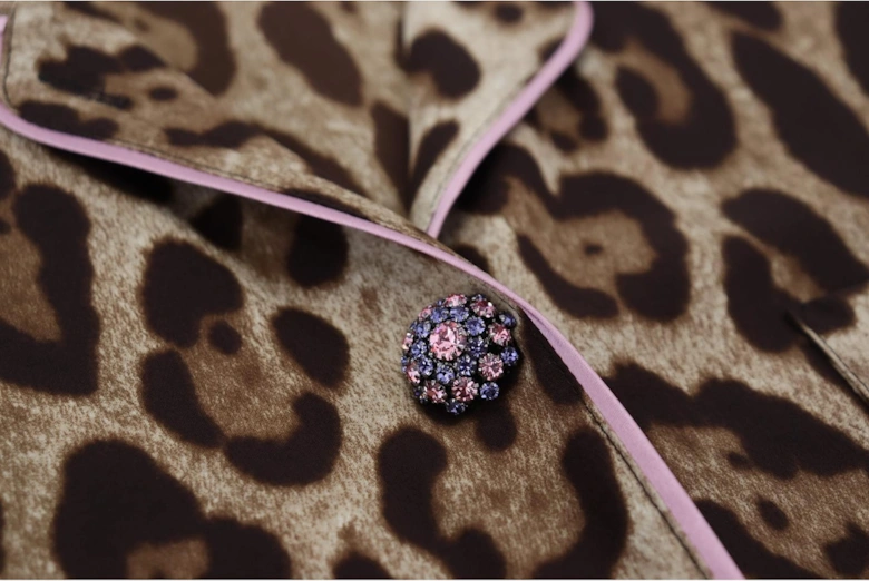 Leopard Silk Shirt TSH83247 Women - Brown T-Shirts