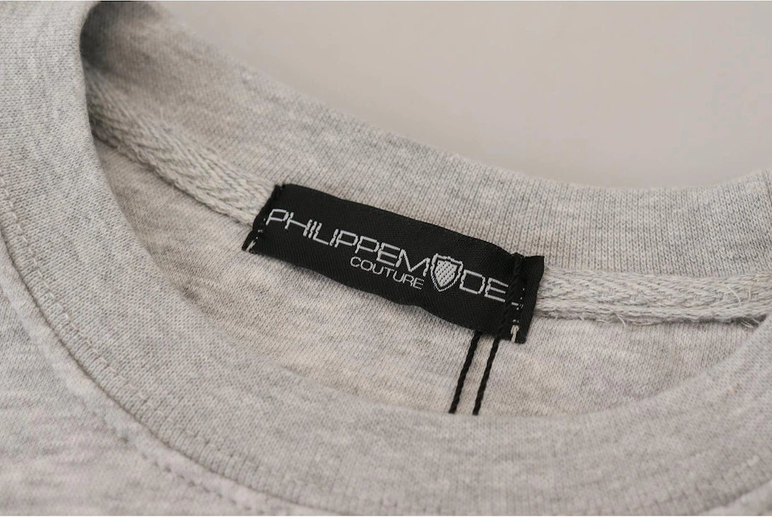 Crew Neck Sweatshirt Women - Gray Sweaters