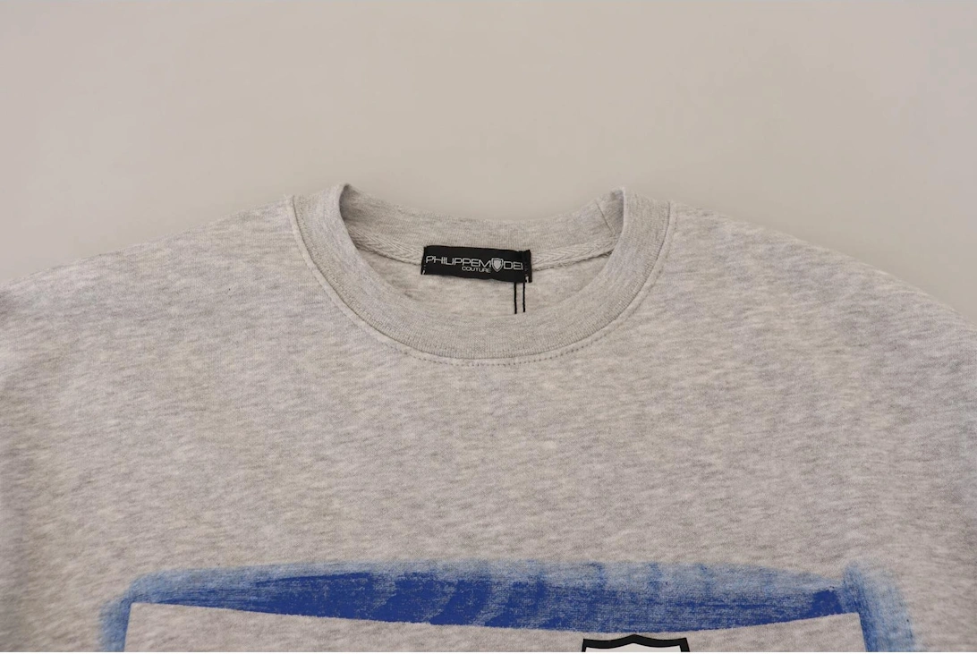 Crew Neck Sweatshirt Women - Gray Sweaters