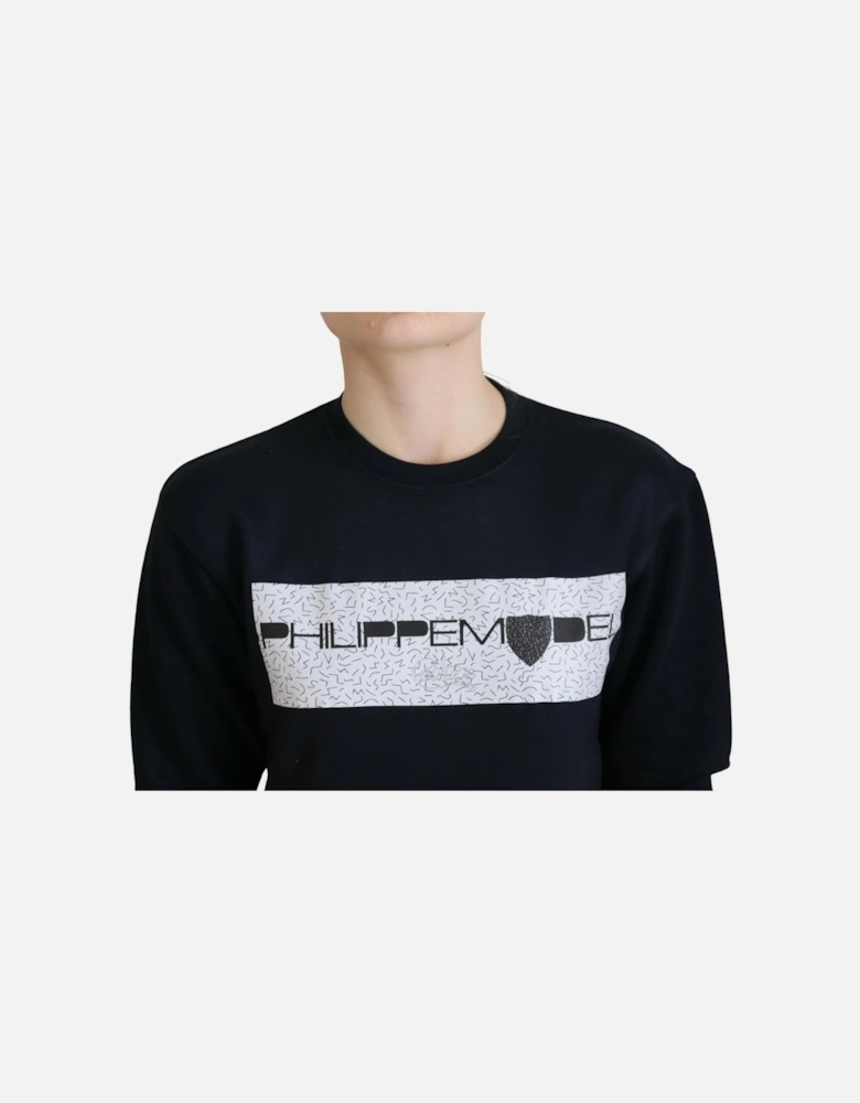 Graphic Print Sweatshirt Women - Black Sweaters