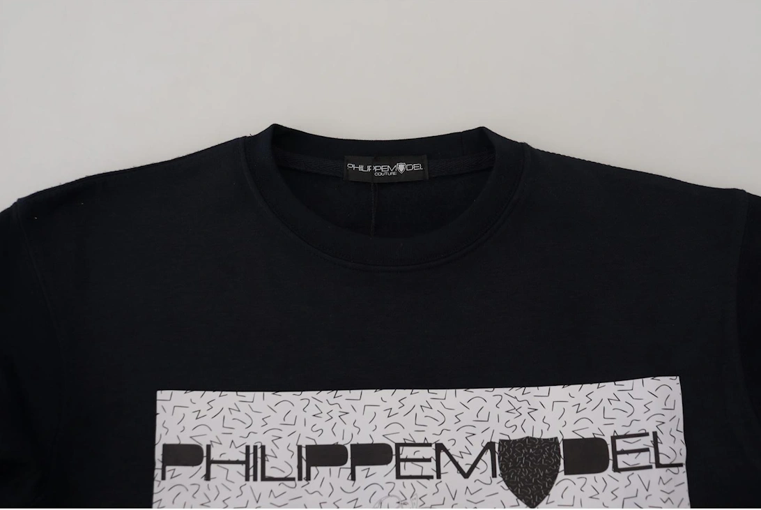 Graphic Print Sweatshirt Women - Black Sweaters