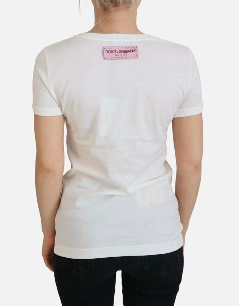Floral Print TShirt TSH83151 Women - White T-Shirts