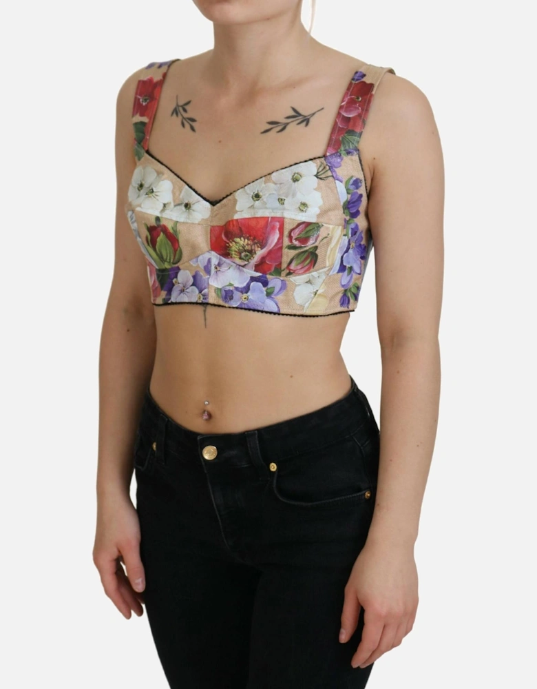 Floral Print Bustier Top TSH83159 Women - Multicolor T-Shirts