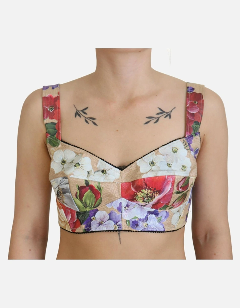 Floral Print Bustier Top TSH83159 Women - Multicolor T-Shirts