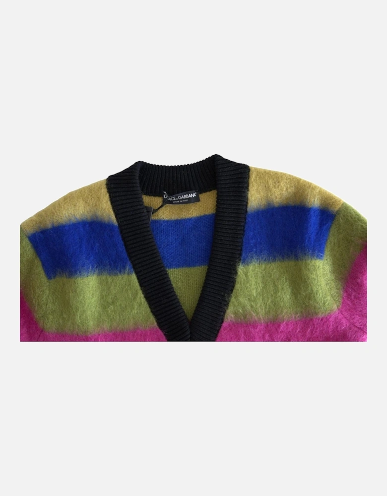 Geometric VNeck Pullover Women - Multicolor Sweaters