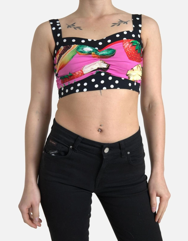 Fruit Print Crop Top TSH84075 Women - Multicolor T-Shirts