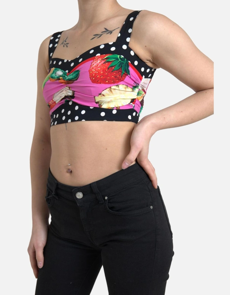 Fruit Print Crop Top TSH84075 Women - Multicolor T-Shirts