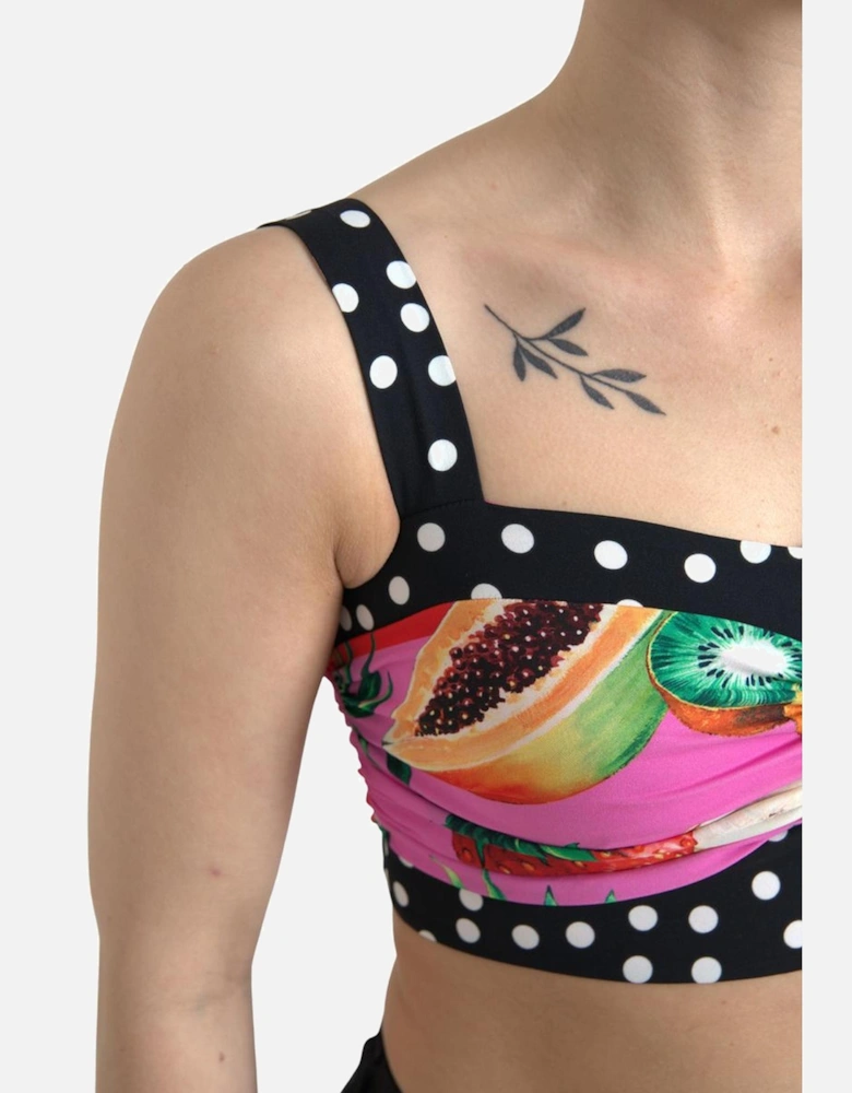 Fruit Print Crop Top TSH84075 Women - Multicolor T-Shirts