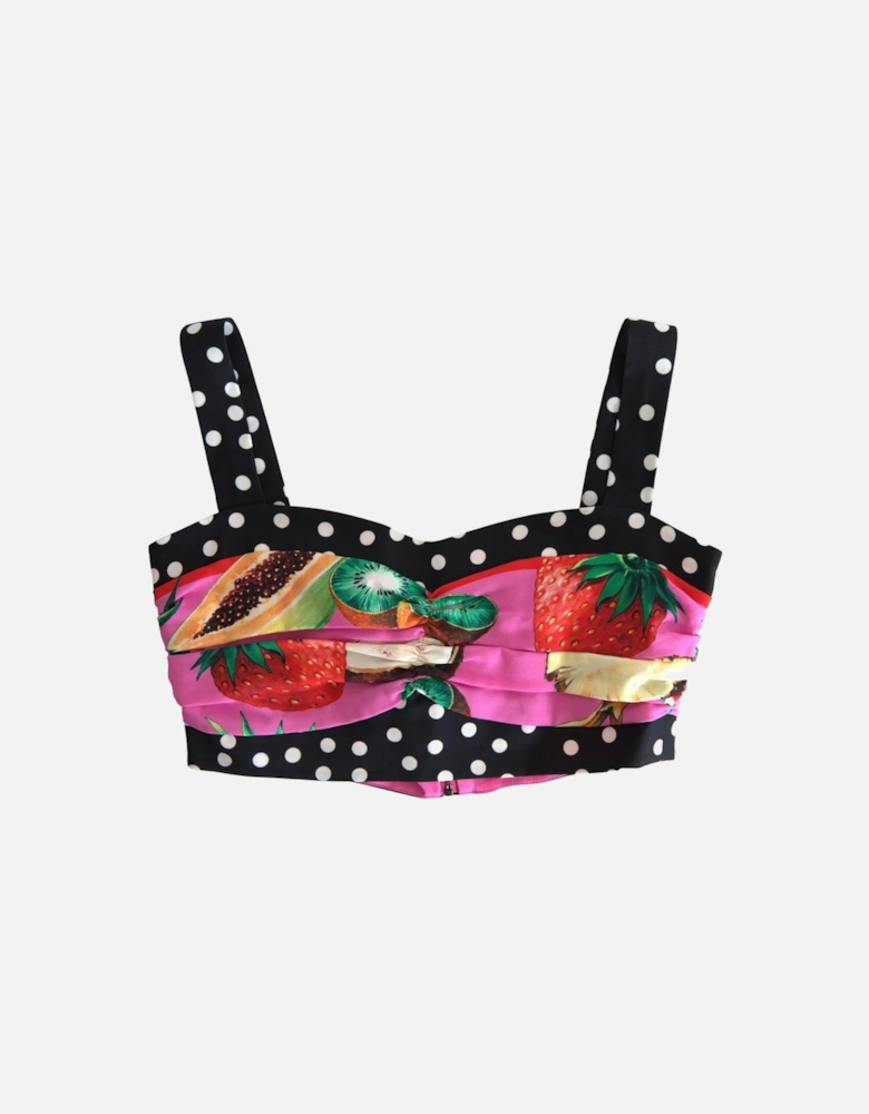 Fruit Print Crop Top TSH84075 Women - Multicolor T-Shirts