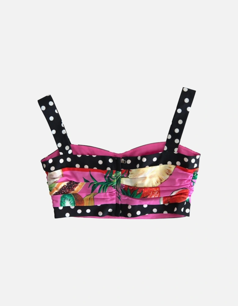 Fruit Print Crop Top TSH84075 Women - Multicolor T-Shirts