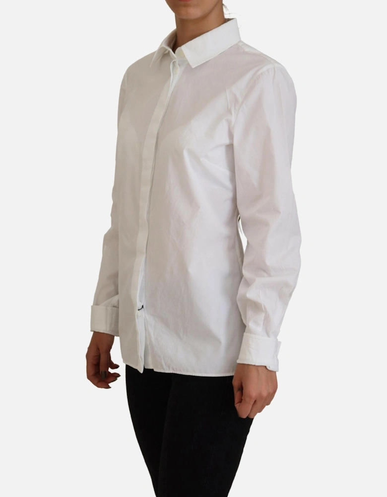 Poplin Shirt Long Sleeve Style Women - White T-Shirts