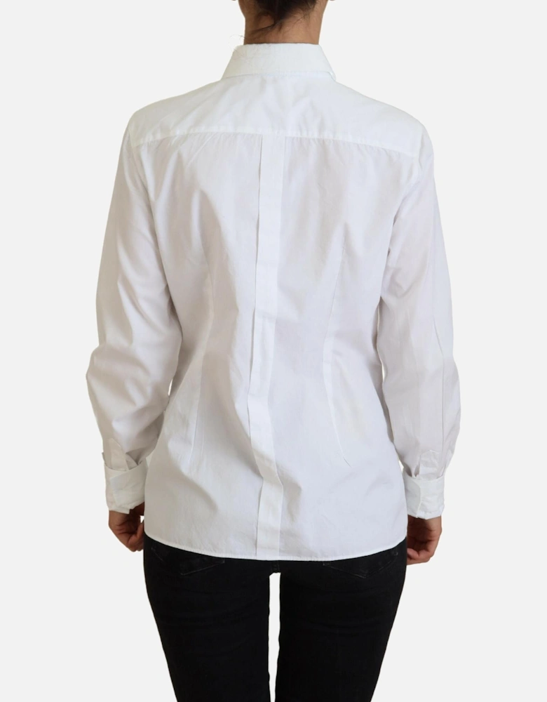 Poplin Shirt Long Sleeve Style Women - White T-Shirts