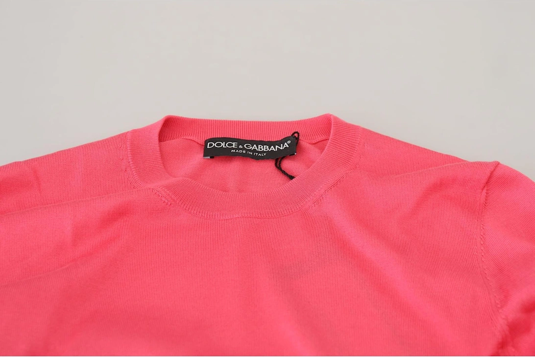 Crop Top Long Sleeve Slim Fit Women - Pink Sweaters