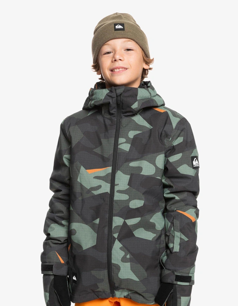 Boys' Mission Printed Ski Jacket - Camo