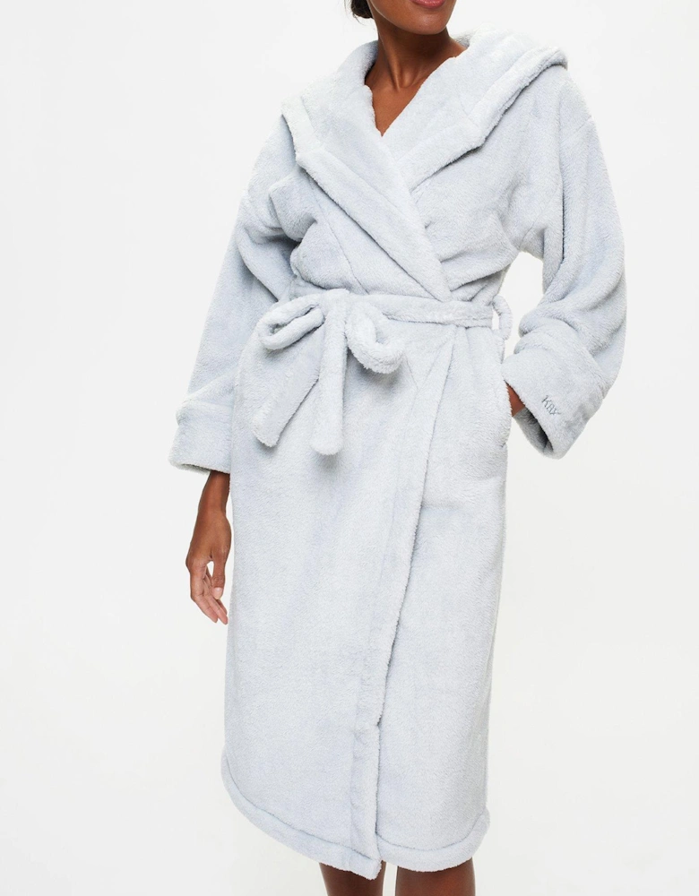 Rosa Cosy Robe - Grey