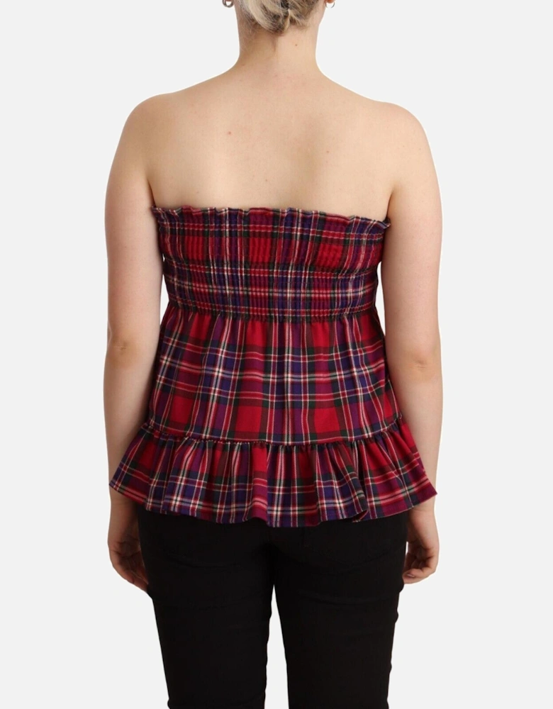 Checkered Sleeveless Tank Top Women - Multicolor T-Shirts