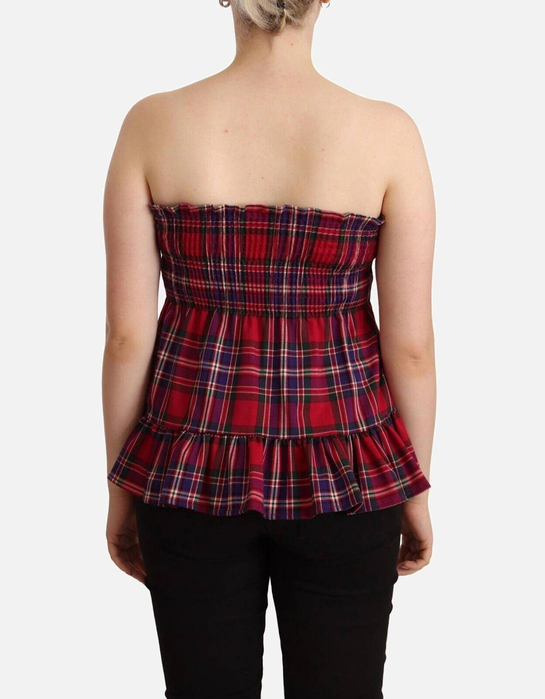 Checkered Sleeveless Tank Top Women - Multicolor T-Shirts