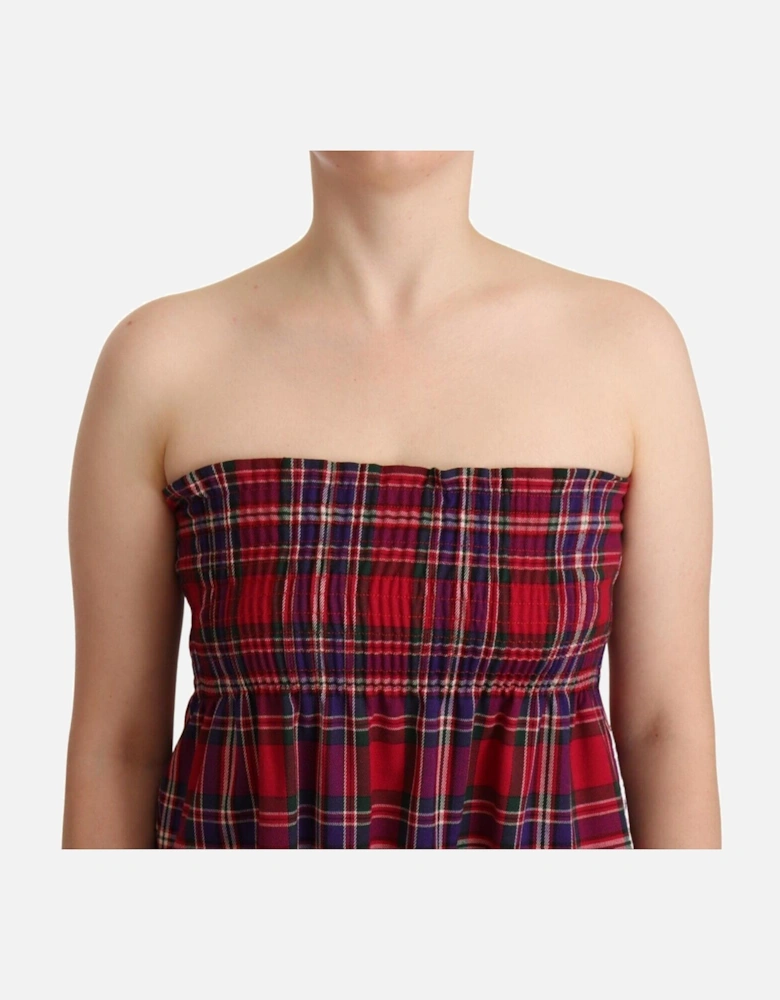 Checkered Sleeveless Tank Top Women - Multicolor T-Shirts