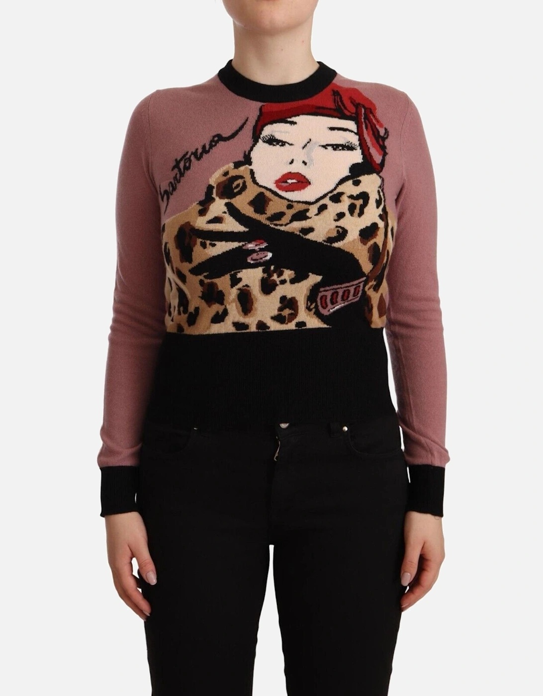 Dolce Gabbana TSH6701 Knit Sweater Women - Pink, 5 of 4