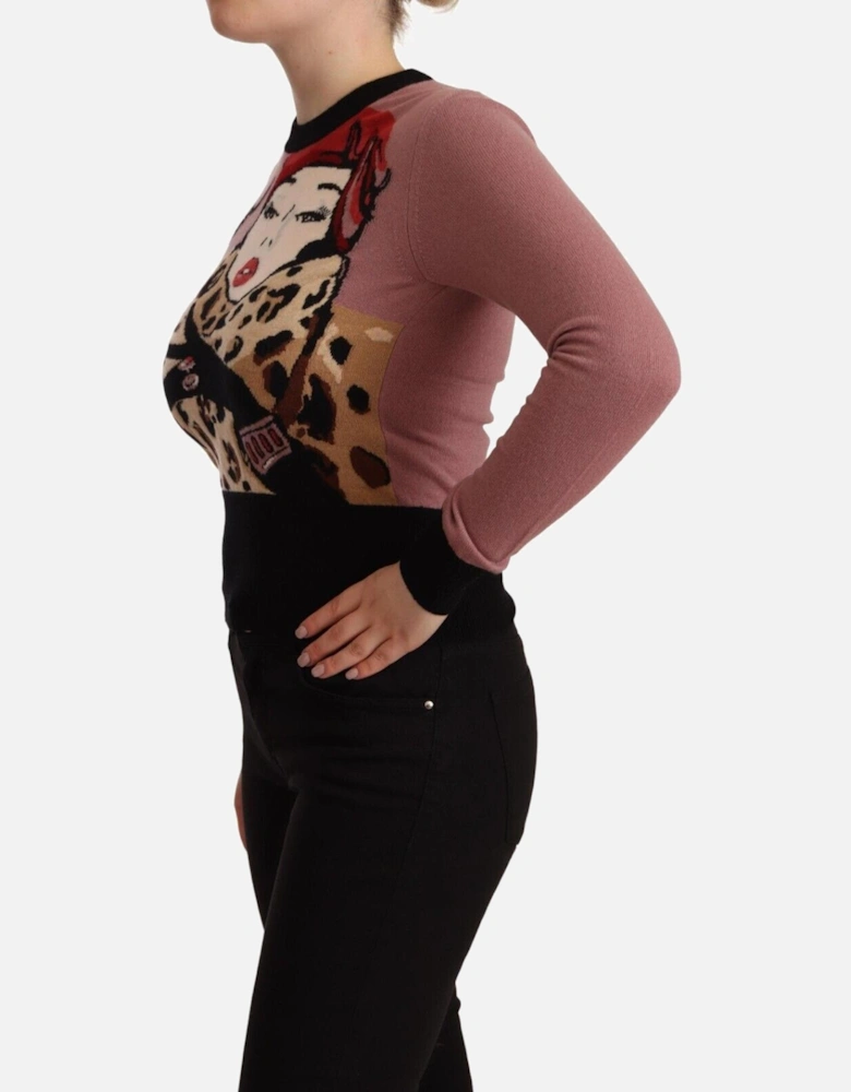 Dolce Gabbana TSH6701 Knit Sweater Women - Pink
