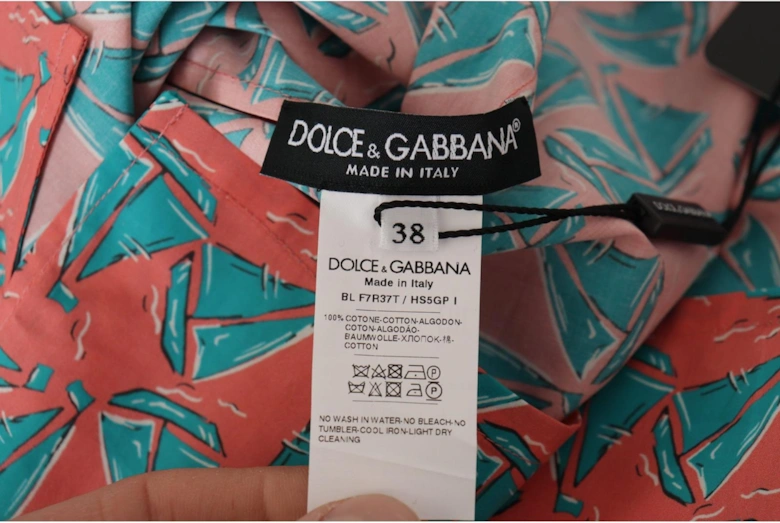 Dolce Gabbana TSH7831 Sailboat Top Women - Pink T-Shirts