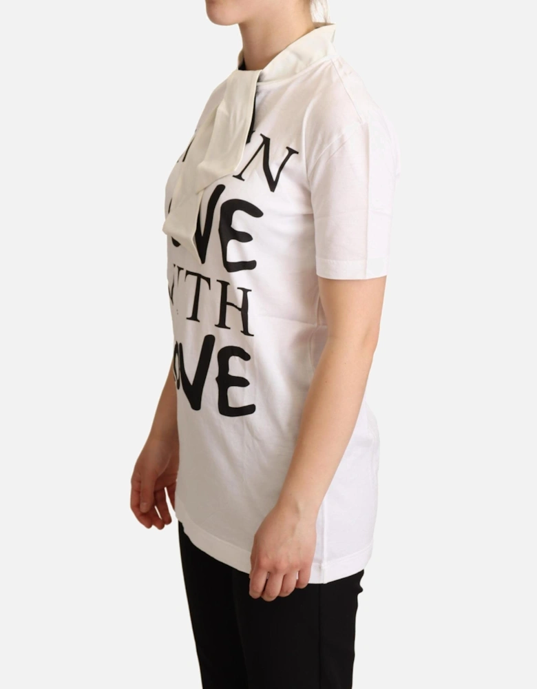 Dolce Gabbana TSH6341 Im in Love with Love TShirt Women - White