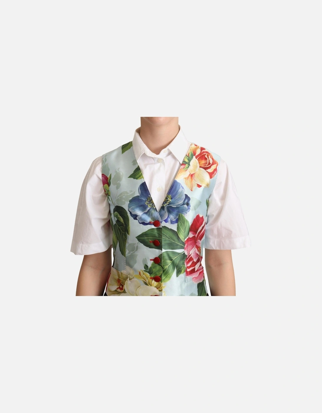 Dolce Gabbana Floral Vest TSH5997 Women - Green