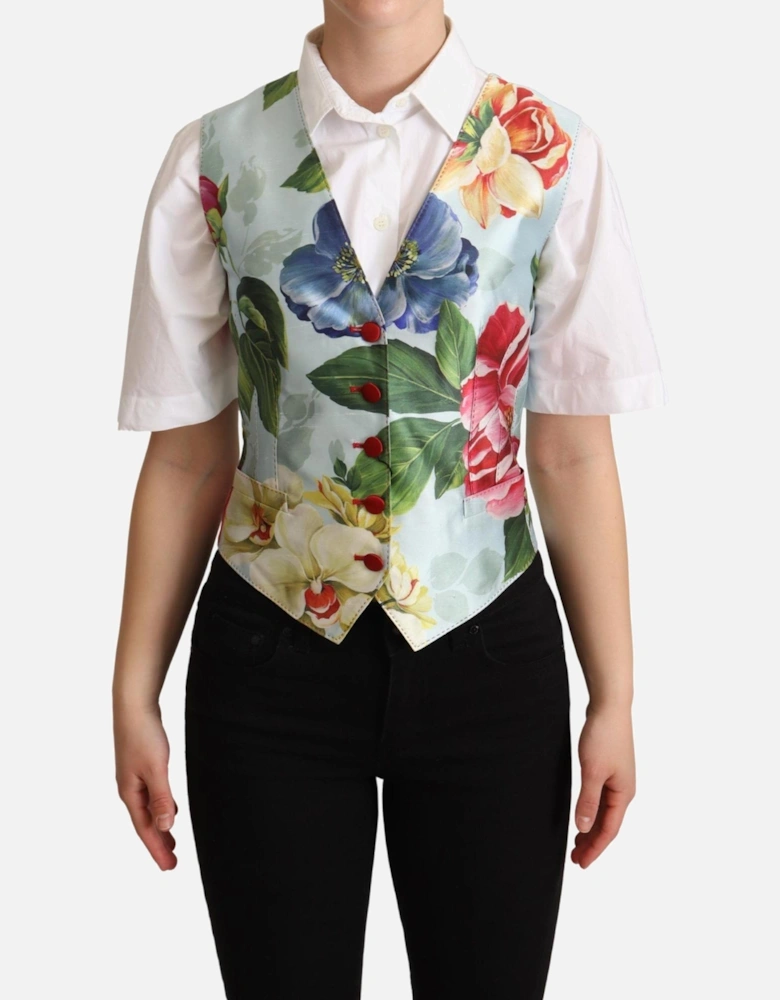 Dolce Gabbana Floral Vest TSH5997 Women - Green
