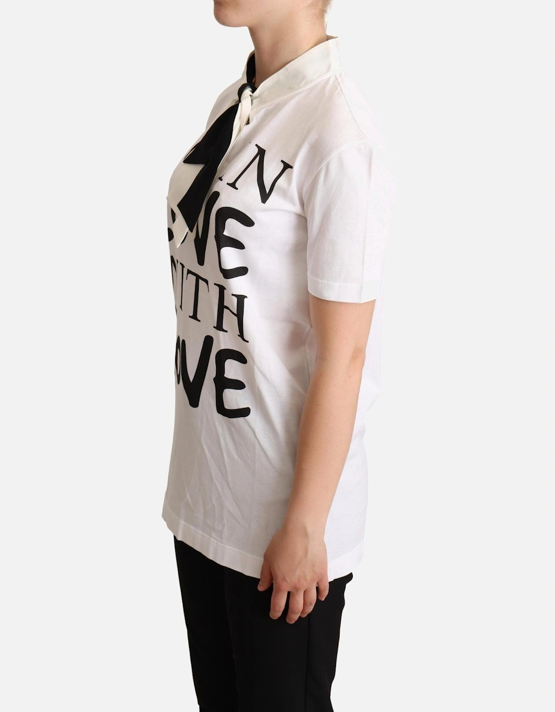 Dolce Gabbana TSH6739 TShirt Short Sleeve Women - White T-Shirts