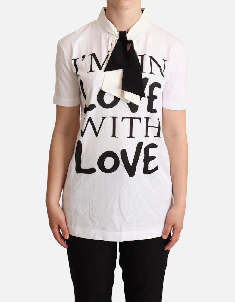 Dolce Gabbana TSH6739 TShirt Short Sleeve Women - White T-Shirts