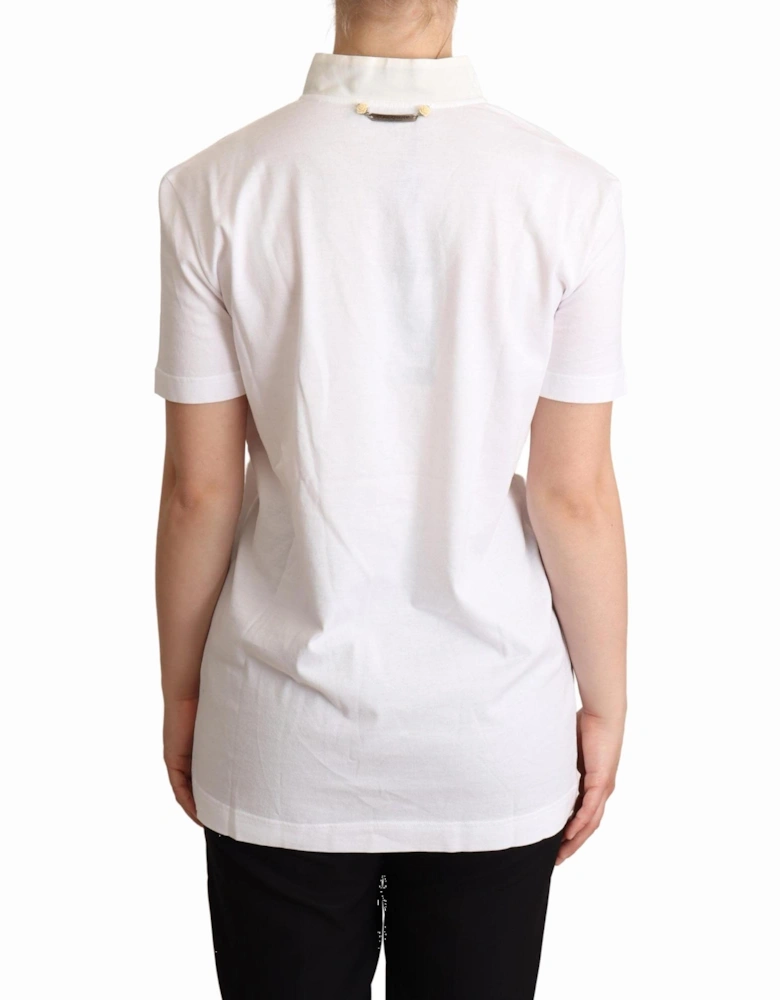 Dolce Gabbana TSH6739 TShirt Short Sleeve Women - White T-Shirts